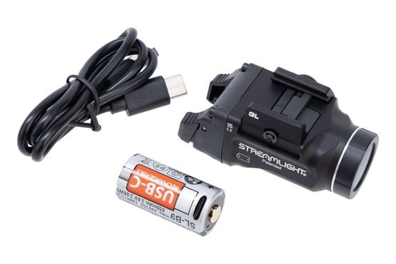 TLR-7 HL-X SUB GLOCK 48 MOS Pistol Light includes a USB rechargeable battery
